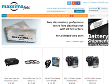 Tablet Screenshot of maxsimafoto.com